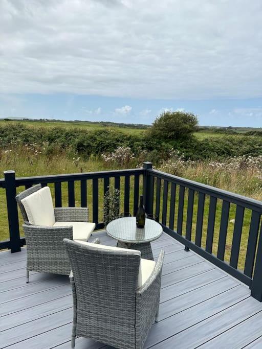 Modern Lodge With Amazing Views New Quay Eksteriør billede