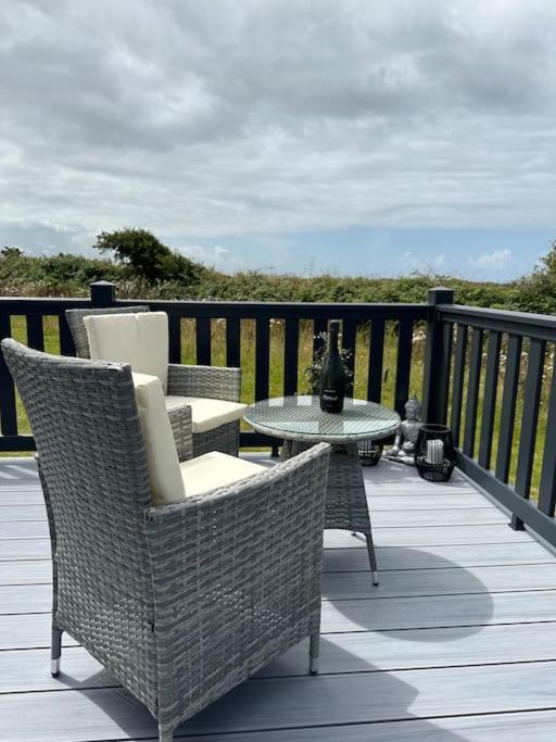Modern Lodge With Amazing Views New Quay Eksteriør billede